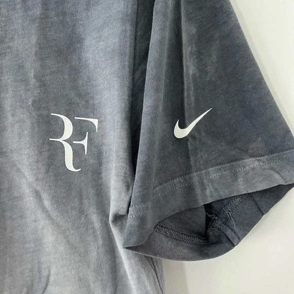 ROGER FEDERER V-neck Nike T-shirt regular FIT gradient unisex Men